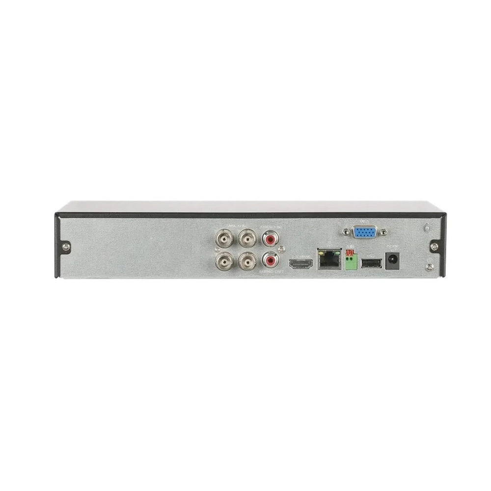 Grabador Dahua Pentahibrido 4 Canales Wizsense 2Ch IP 1xHDD 6TB 1xHDMI 1xVGA 2xUSB 1xRS485 DH-XVR5104HS-I3