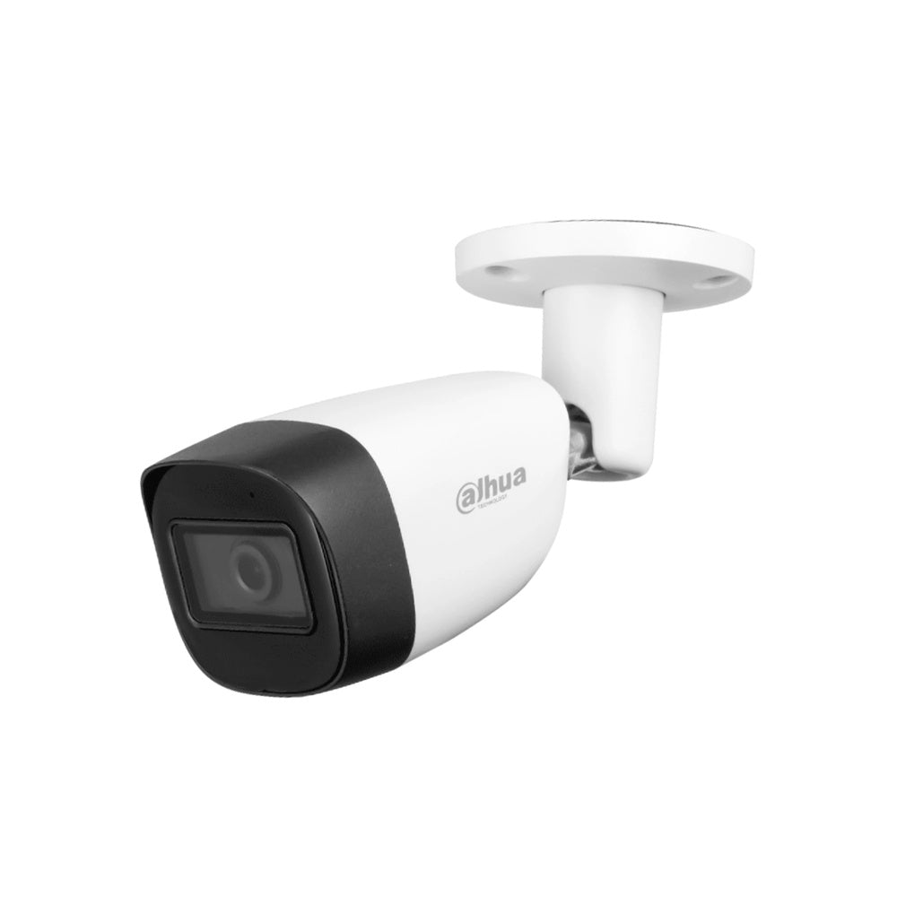 Camara Dahua HDCVI Bala 2MP con Audio Lente 2.8mm Luz 30 metros IP67 HAC-HFW1200CMN-A-0280B-S5