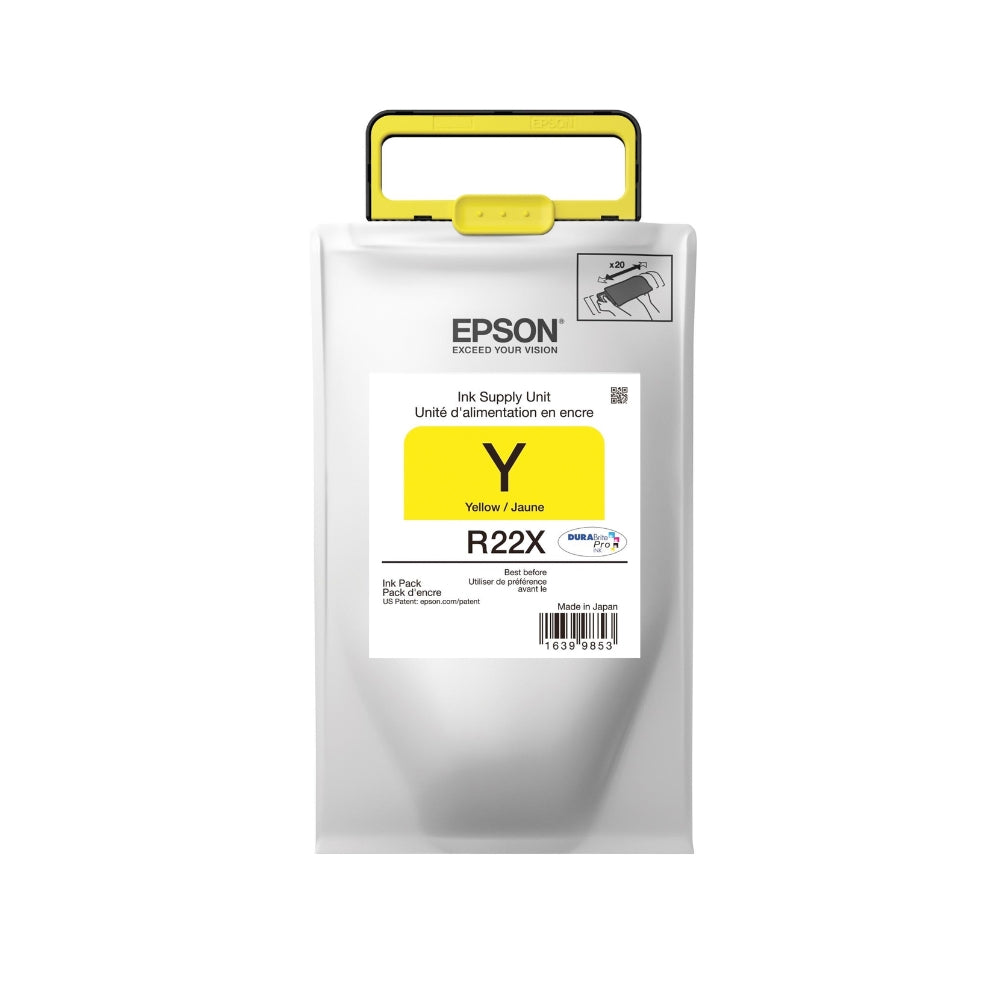 Cartucho de Tinta Epson T9744 de Extra Alto Rendimiento hasta 84.000 Paginas color Amarillo T974420