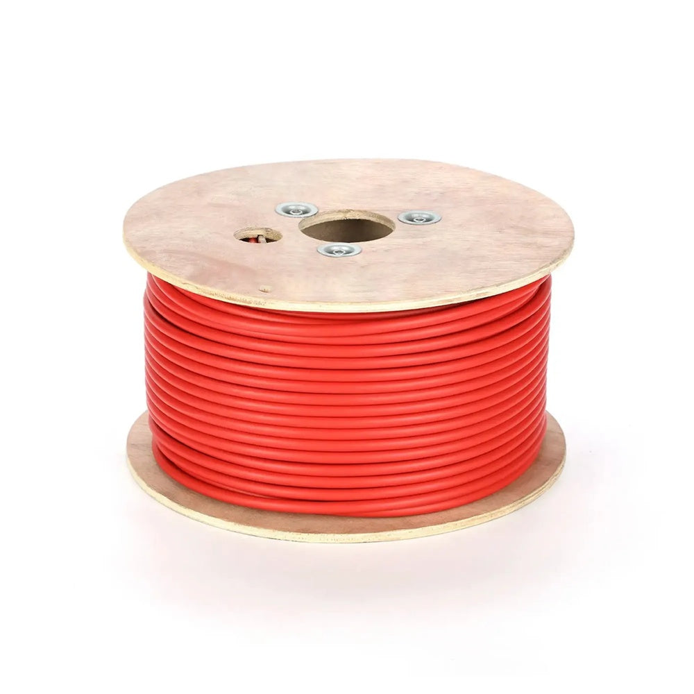 Cable Solar Dimax 6mm2 Rollo 100m Cobre Estañado con Aislamiento XLPO Libre de Halogeno LSZH 1.5KV Nominal Rojo C802
