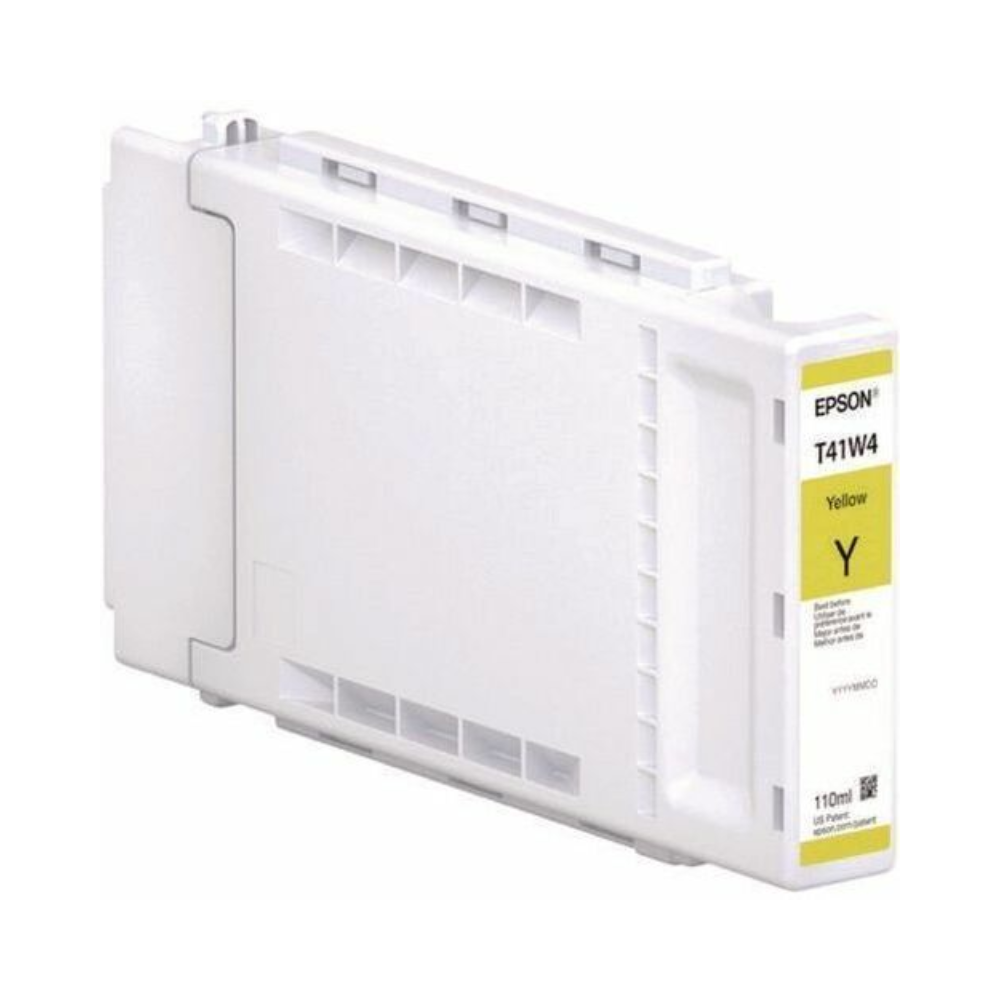Cartucho de Tinta Epson T41W Ultrachrome XD2 para Plotter color Amarillo de 110ml T41W420