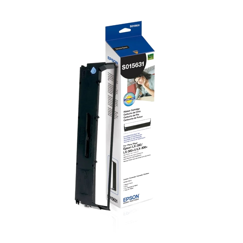 Cinta para Impresora Epson Rinde hasta 4MM color Negro S015631