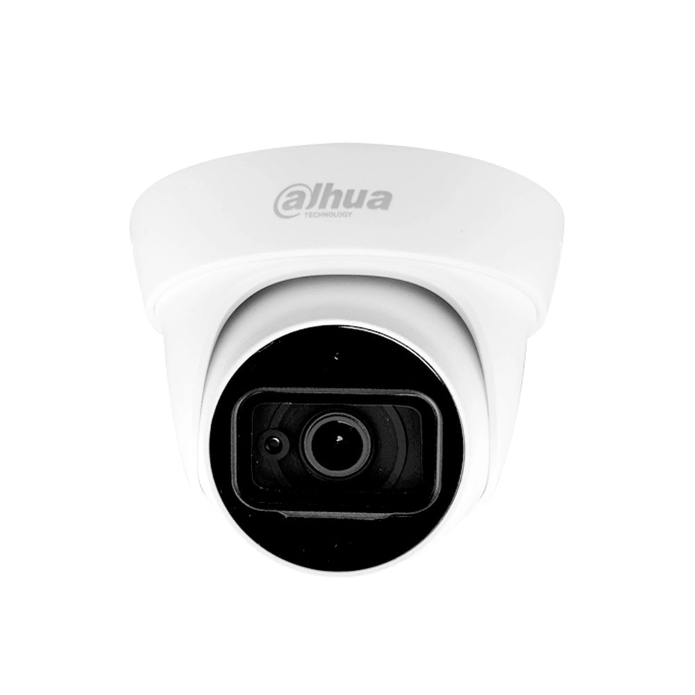 Camara Dahua HDCVI Domo 2MP Metal Plastico con Audio Lente 2.8mm Luz 30 metros IP67 HAC-HDW1200TLN-A-0280B-S5