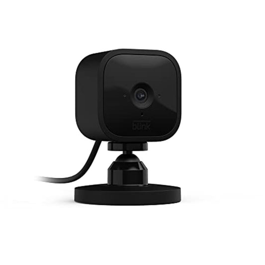 Kit de 2 Camaras inteligente Amazon Blink Mini Video 1080P Audio 2 vias Deteccion de Movimiento Color Negro B09N6QBMTW