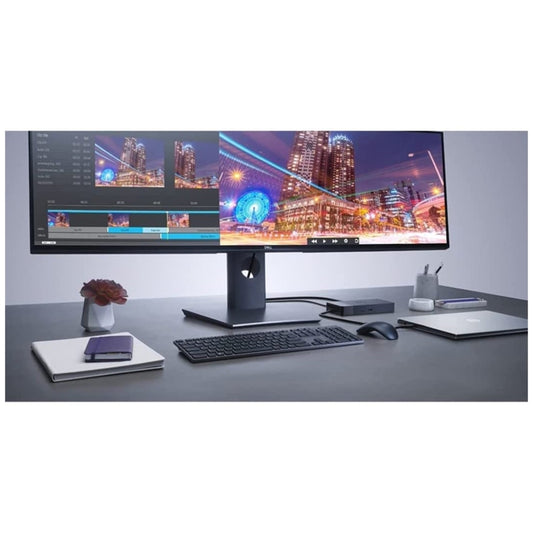 Docking Station Dell USB-C 130W Expande hasta 3 Monitores WD19TBS