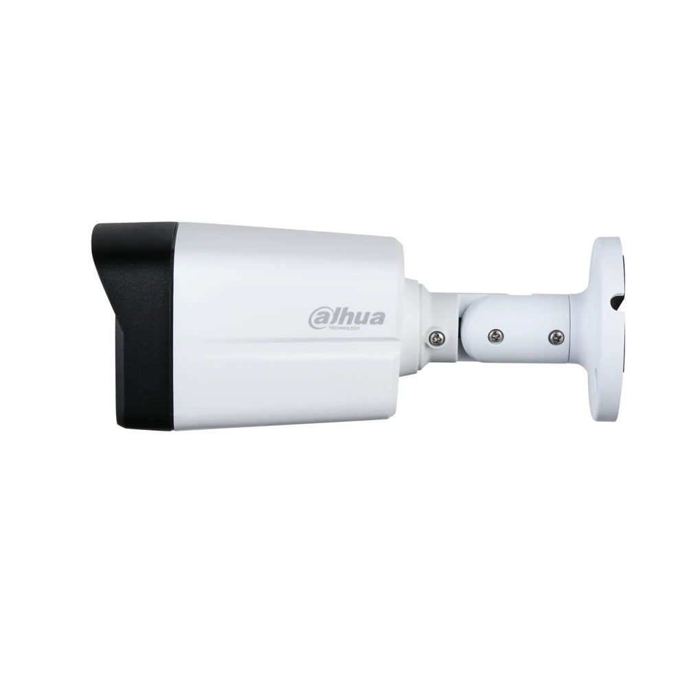 Camara Dahua HDCVI Bala 5MP Lente 2.8mm Metal Plastico Luz 60m CVI CVBS AHD TVI Microfono IP67 HAC-HFW1500TLMN-A-S3DIP