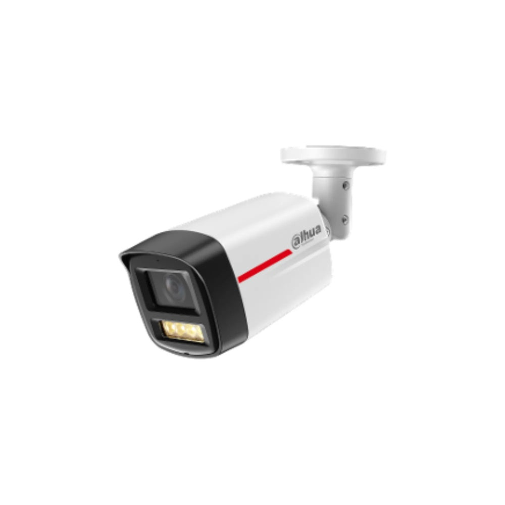 Camara IP Dahua Bala 2MP Metalica Wizcolor Micro SD 256GB Microfono SMD Plus PoE IP67 IPC-HFW2249TL-S-LED-28-PR