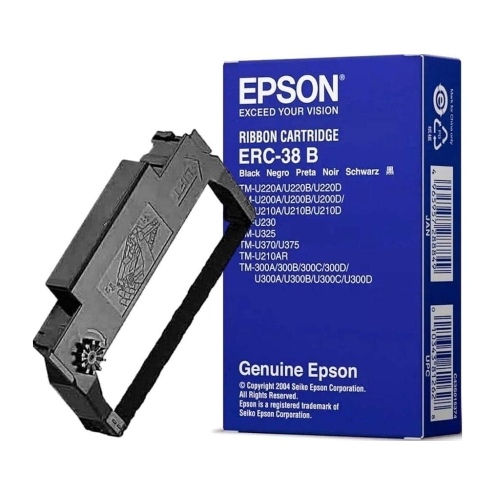 Cinta para Impresora Epson color Negro ERC-45B