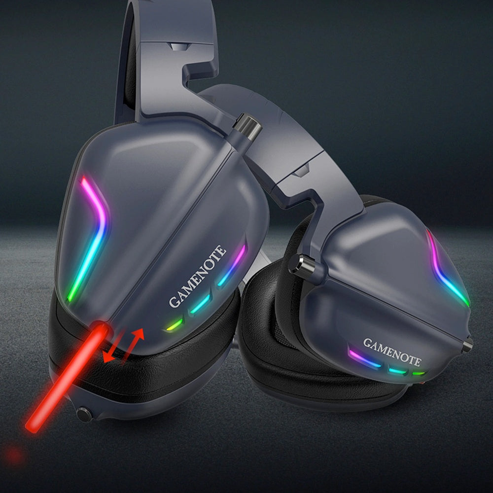 Audifono Gamer Havit 7.1 Luces RGB Cable USB 2.2m Microfono Omnidireccional Reduccion Ruido Pasivo Sonido Estereo H2019U