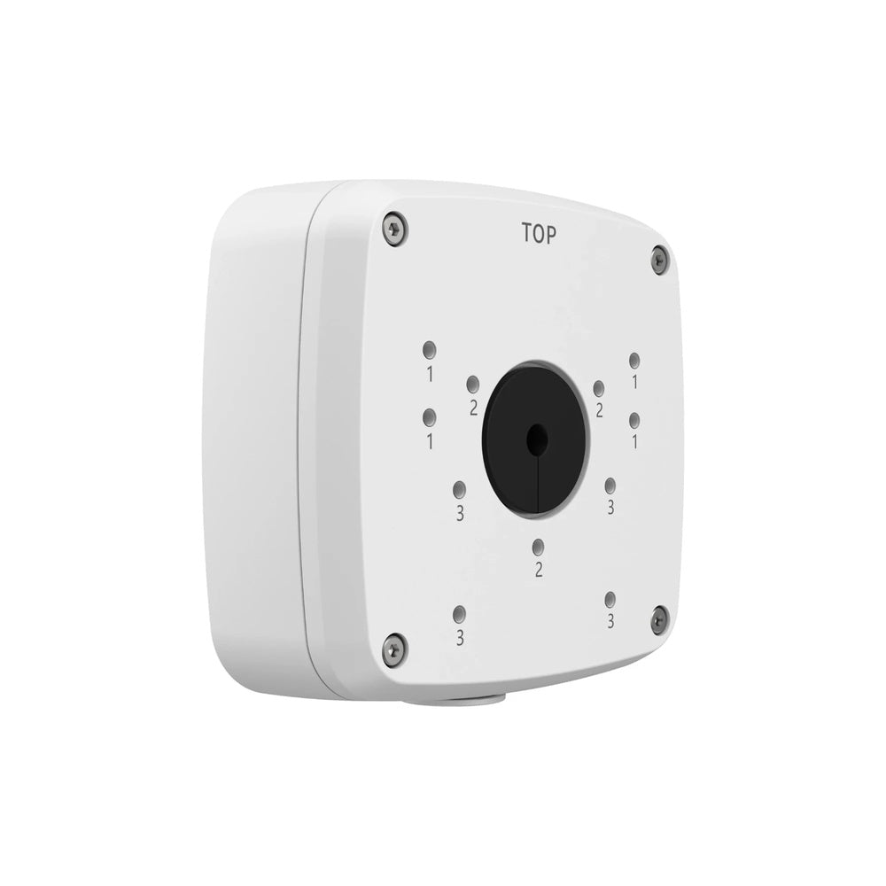 Caja para Conexiones Dahua para Camaras Material Aleacion de Aluminio IP66 color Blanco DH-PFA3331S