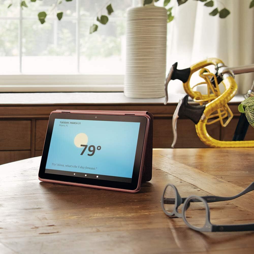 Funda Amazon Original para Tablet Amazon Kindle Fire HD8 10ma Gen color Rosado B07WF981Q1