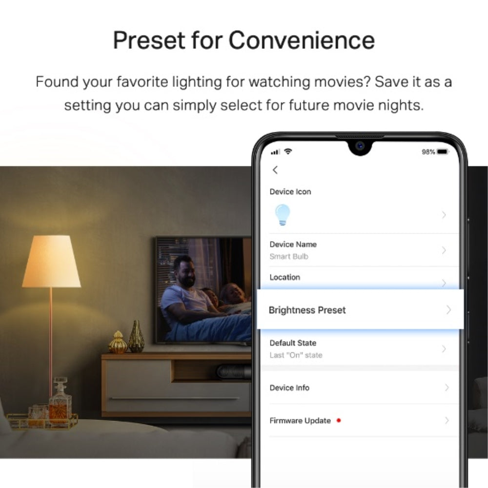 Foco Inteligente Tapo Regulable LED WiFi Amazon Alexa Google Tapo L510E(EU)