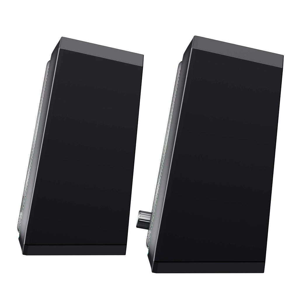 Parlante Havit de PC iluminacion RGB Potencia 10W RMS 5Wx2 Conexion USB+ Jack 3.5mm SK208 PRO-BK