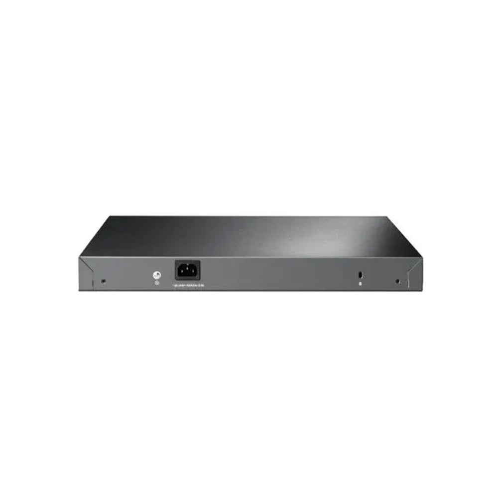 Switch TP-Link Jetstream 4 Puertos SFP+ 24 Puertos POE+ Potencia 384W Soporta VLAN QoS Gestion por Web CLI TL-SG3428XMP