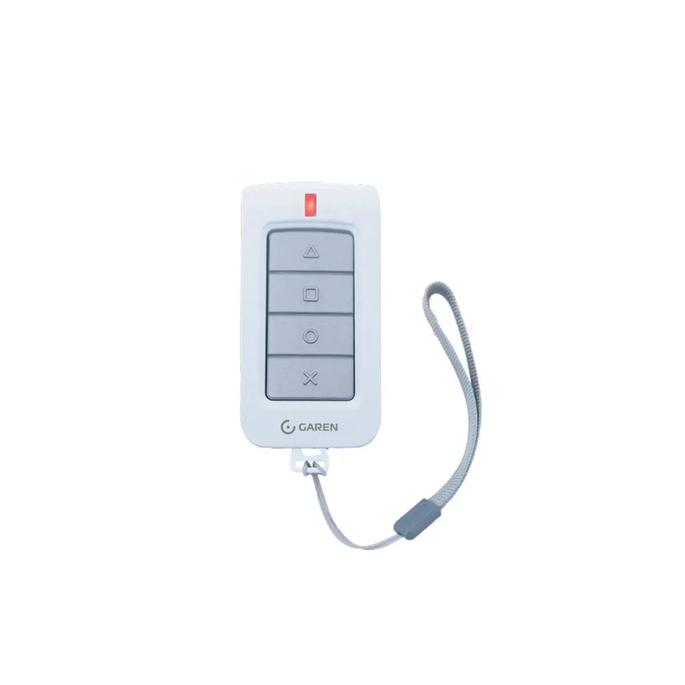 Control Remoto Garen para Puerta Automatica Compatible con F05127-G Play Blanco Frecuencia 433MHz F01540-G