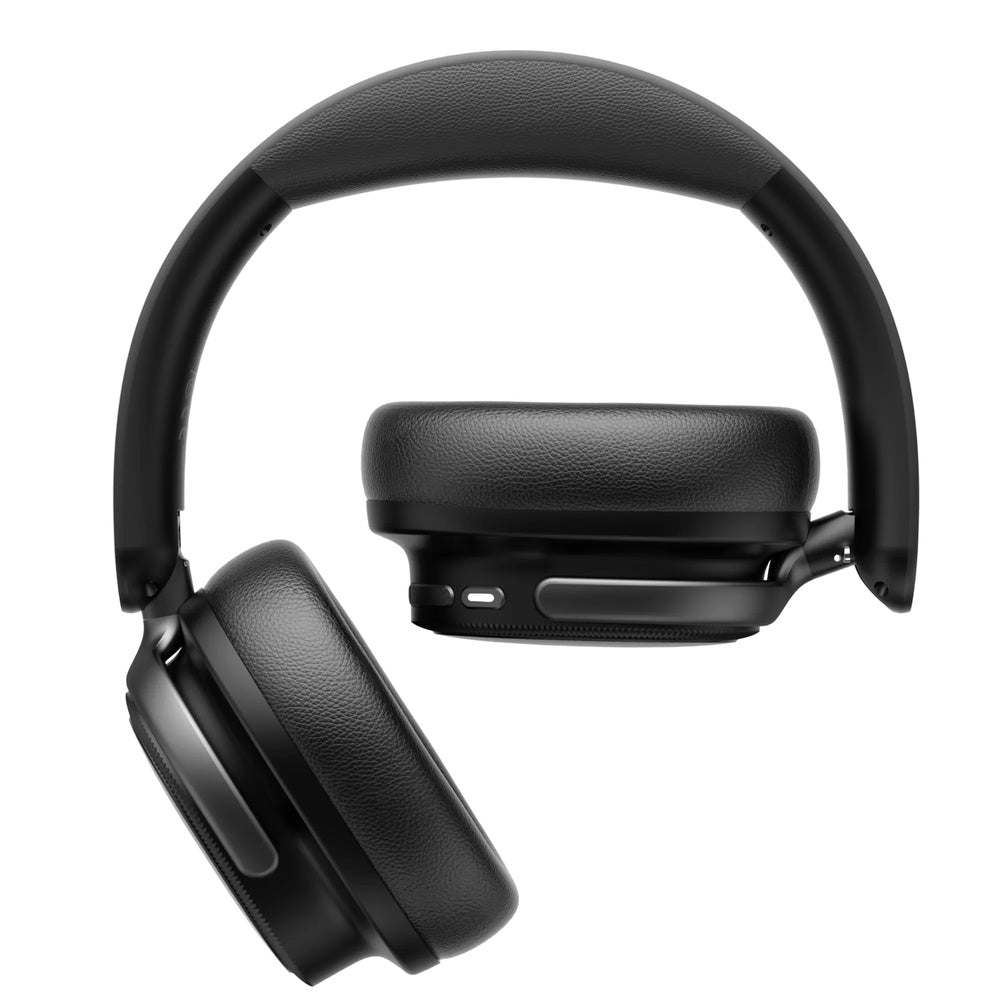 Audifono Havit Inalambricos ANC Driver 40mm Bateria 100horas Carga Rapida Conexion Dual BT v5.0 + Cable USB-C H635BT-BK