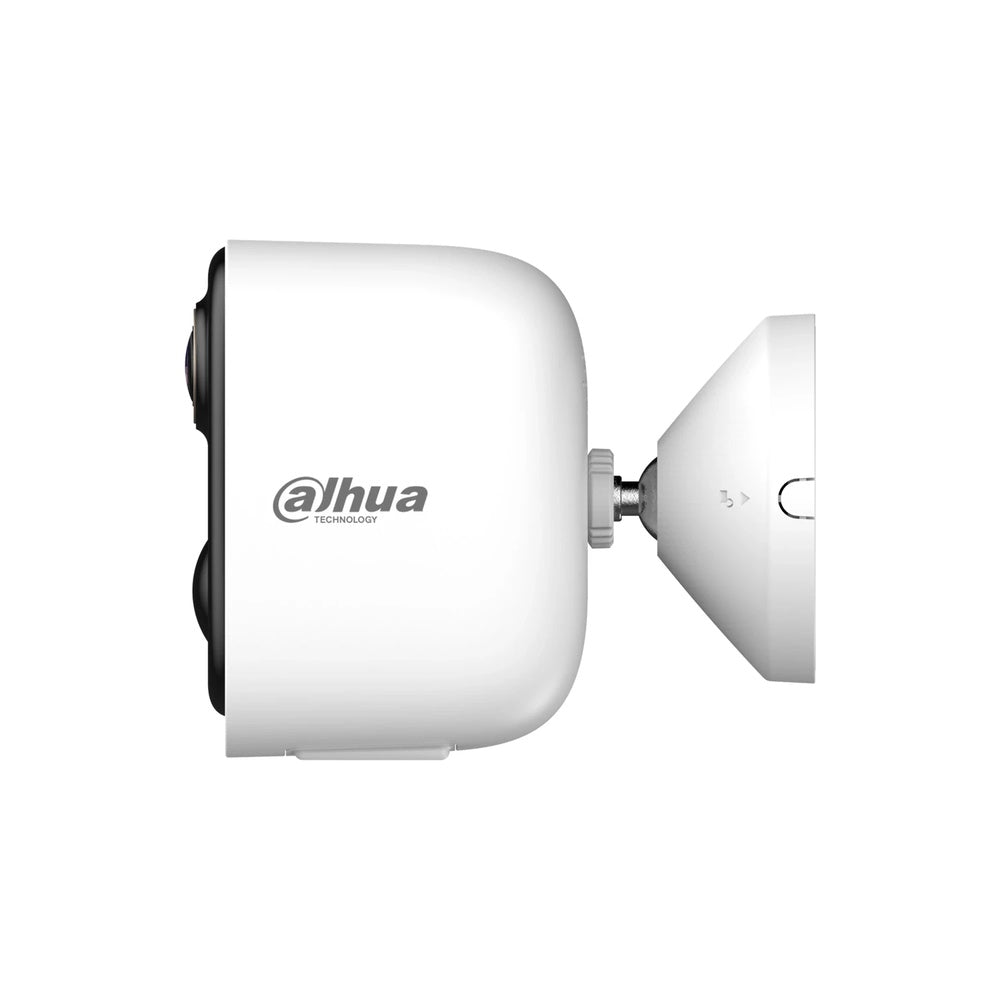 Camara IP Dahua 5MP Plastico WiFi Bateria Integrada Apollo Sirena y Luz Disuacion Audio 2 Vias IP66 DH-IPC-BF5HP-0210B