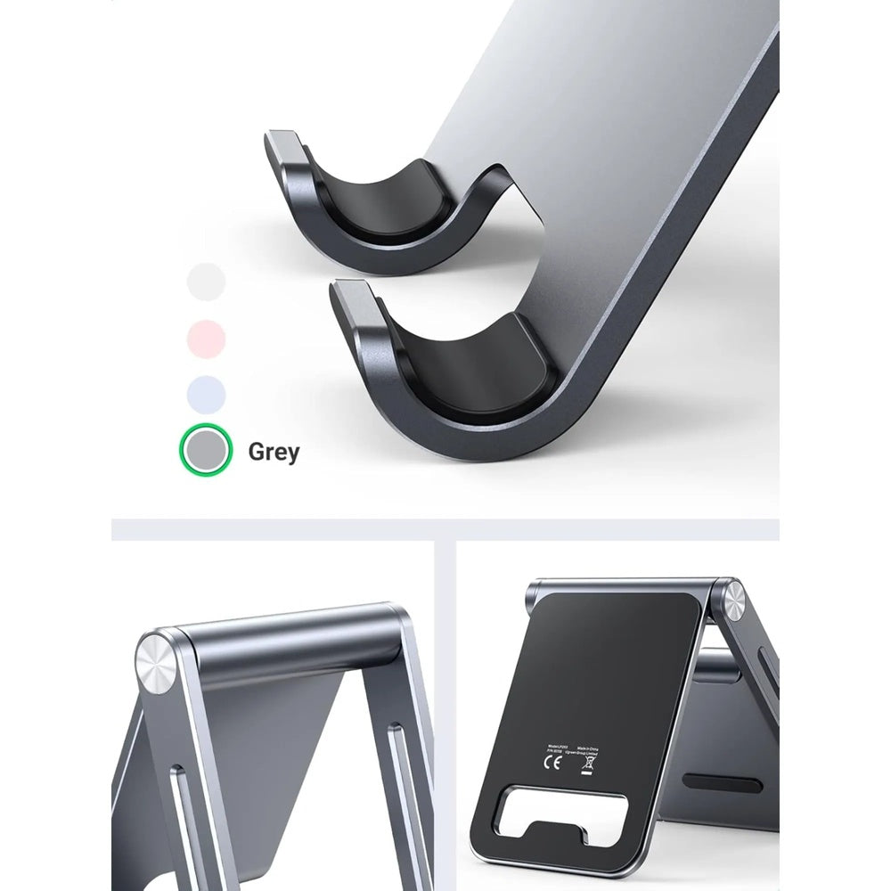 Soporte para Celular Ugreen Multiangulo Plegable y Compacto Angulo Regulable Antideslizante hecho de Aluminio 80708