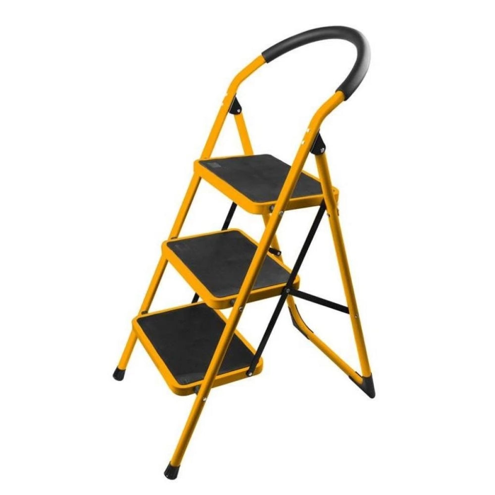Escalera Tolsen de Acero de 3 Peldaños Capacidad hasta 150Kg 62683