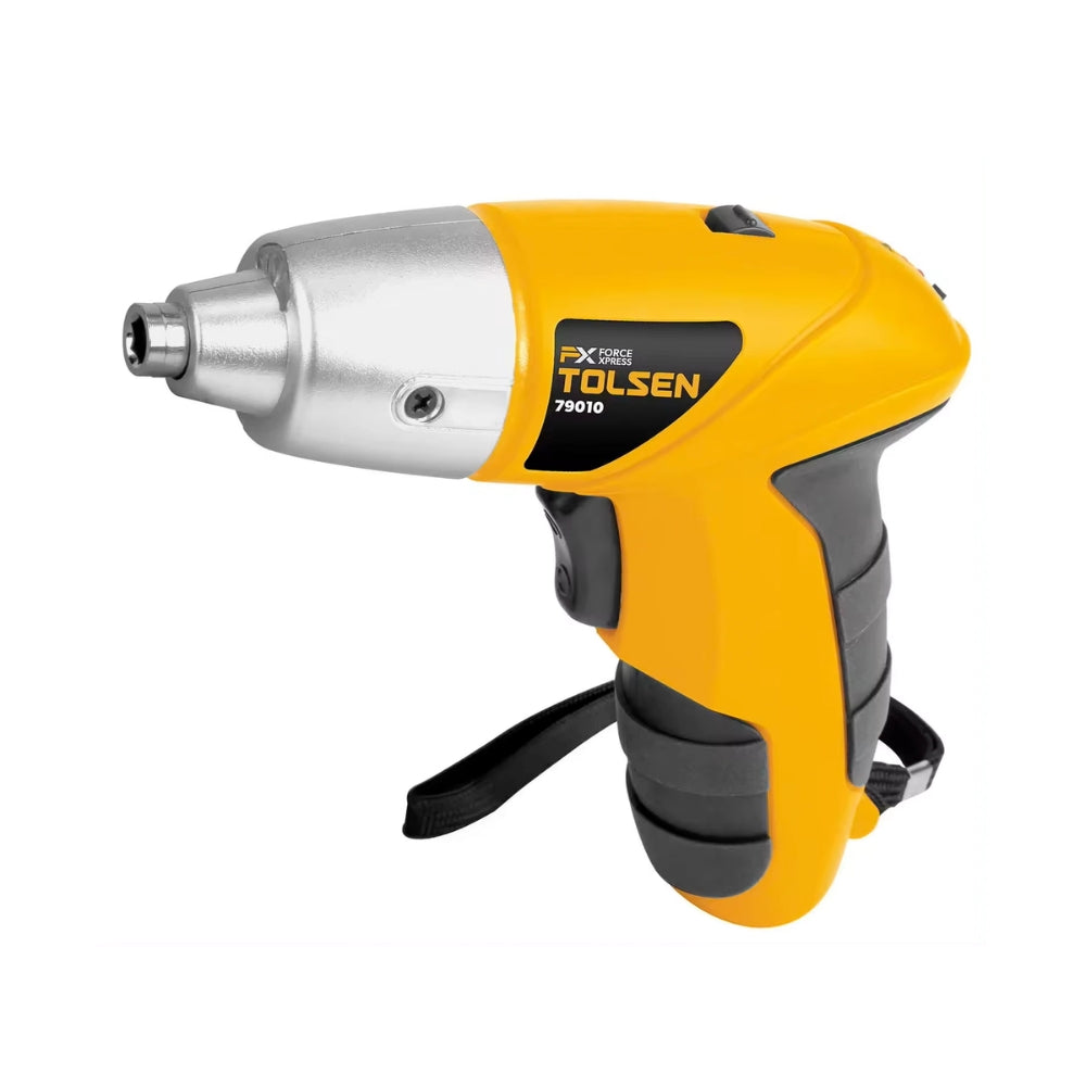 Destornillador Tolsen Inalambrico 3.6Vdc Incluye 18 Puntas 79010