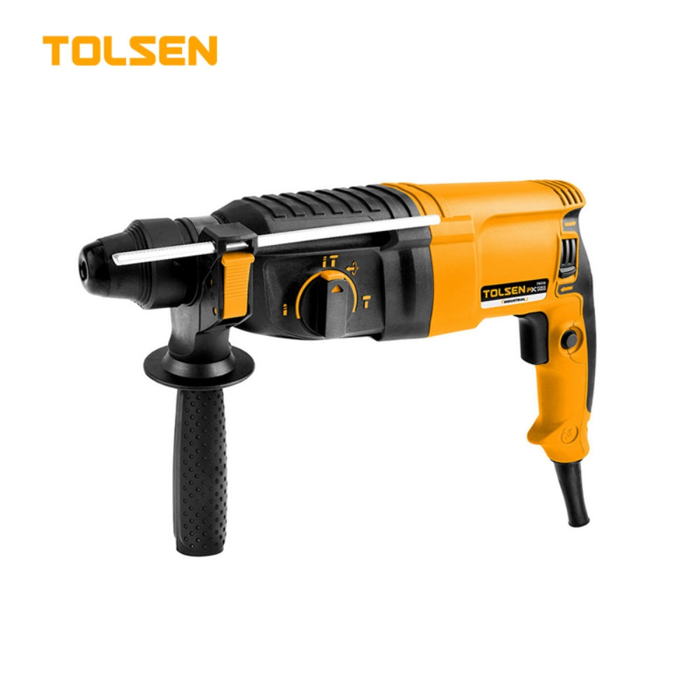Rotomartillo Tolsen de 800Watts Perforacion Acero 13mm Concreto 26mm Madera 40mm 79510