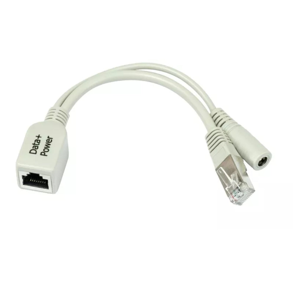 Inyector PoE Mikrotik Ethernet 100Mbps para Equipos Mikrokit Soporta 10 a 28Vdc RBPOE
