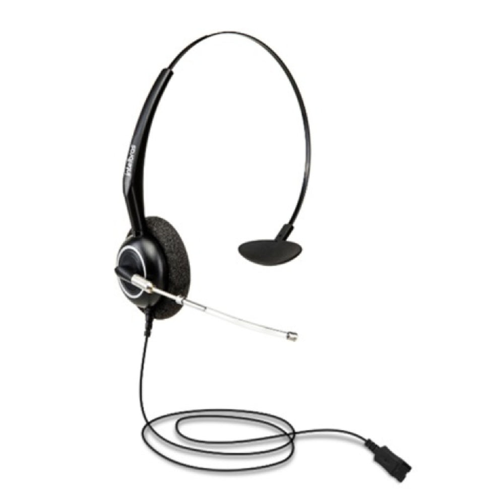 Auricular Intelbras THS55 QD Solo Diadema Tubo de Voz Removible con Certificacion NR17 para Call Center Empresas Ergonomico Compatible con QDU 25 A QD-US 4010057