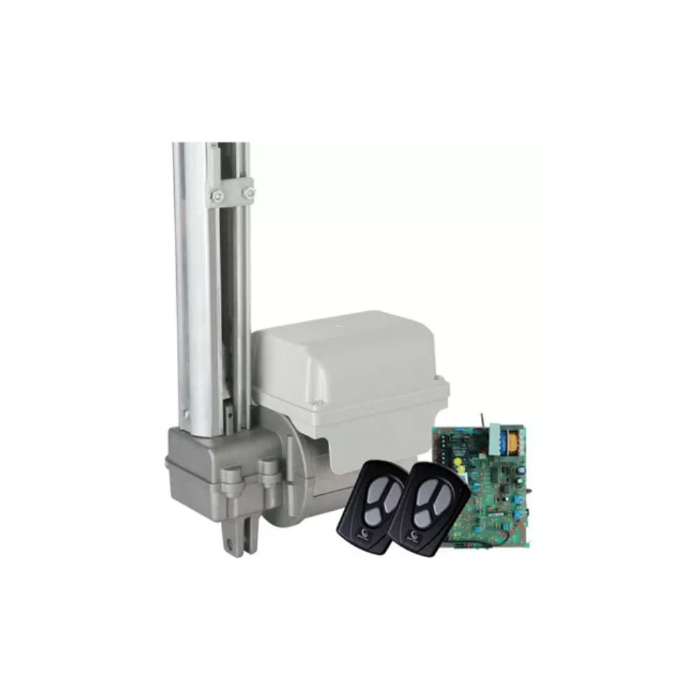 Motor Levadizo Garen BV Max Motor 220VAC 1/4HP 50Hz Brazo 1.8M 1 Central GII 2 Controles Remotos Tuerca Paso 60 F04695-G