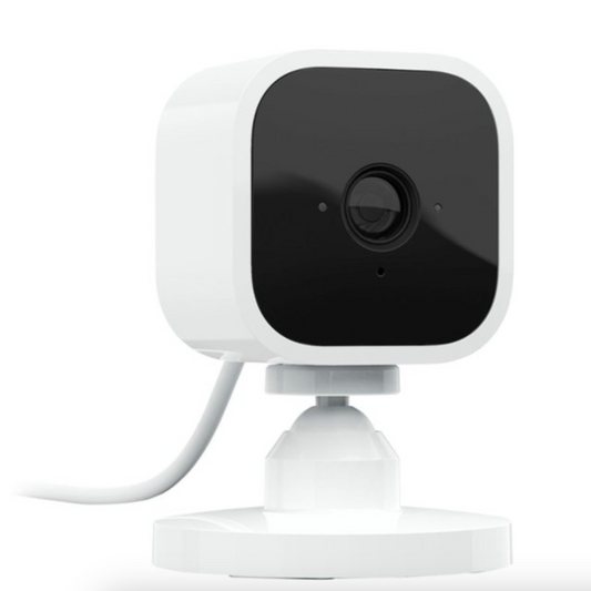 Kit de 2 Camaras inteligente Amazon Blink Mini Video 1080P Audio 2 vias Deteccion de Movimiento Color Blanco B086DKSYTS