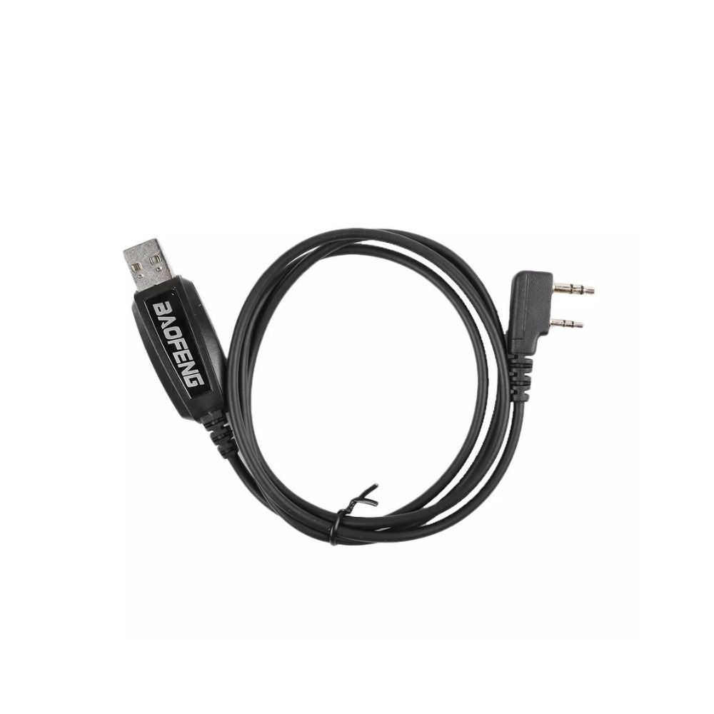 Cable de Programacion Baofeng para Radios UV-82 / UV-5R Conector K-Plug CAB-UV-82