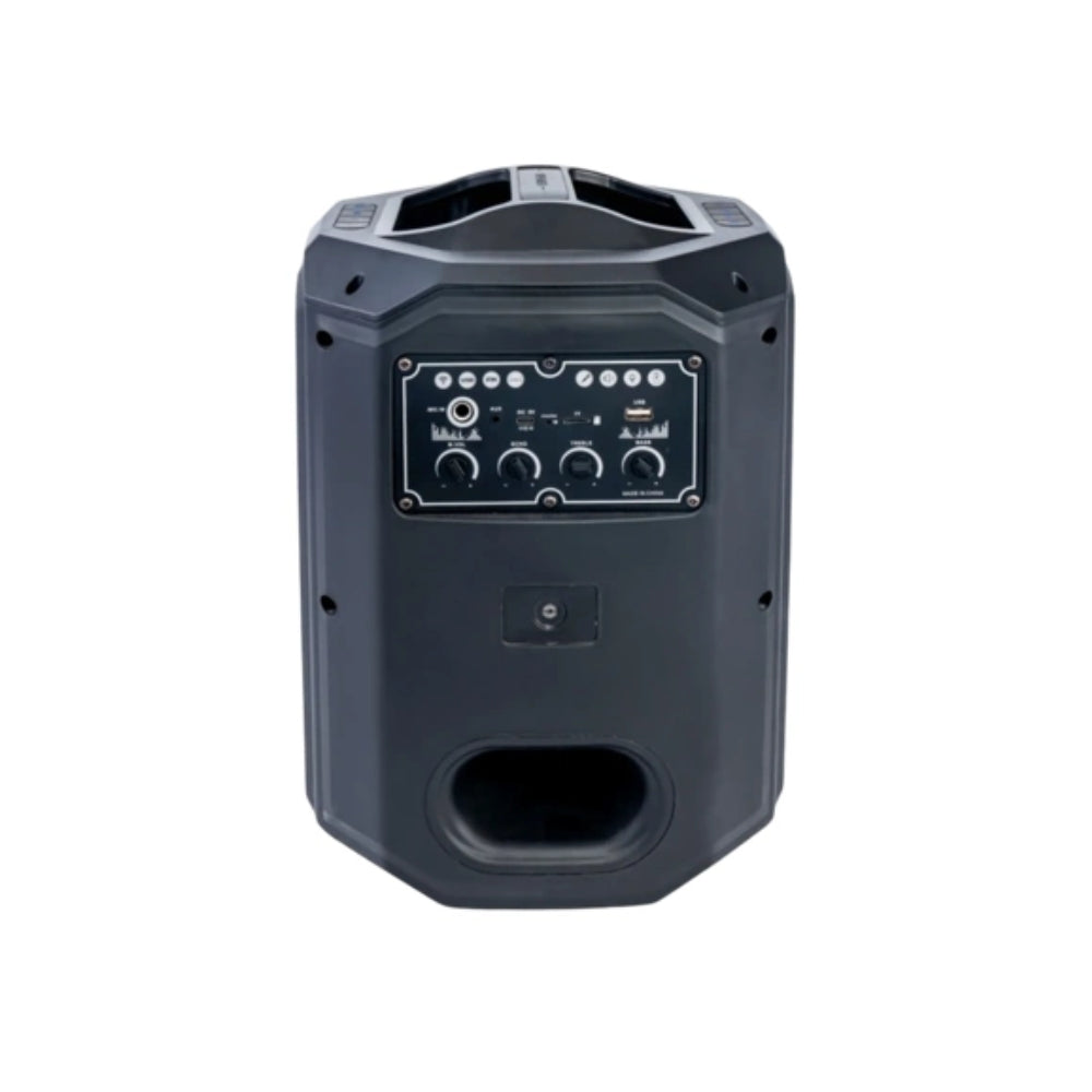 Altavoz Havit RGB de 37cm de Altura Bateria hasta 8 Horas Bluetooth 5.0 Potencia 40 Watts Funcion BT USB Radio FM Aux TWS Micro SD Incluye 2 Microfonos SQ143BT