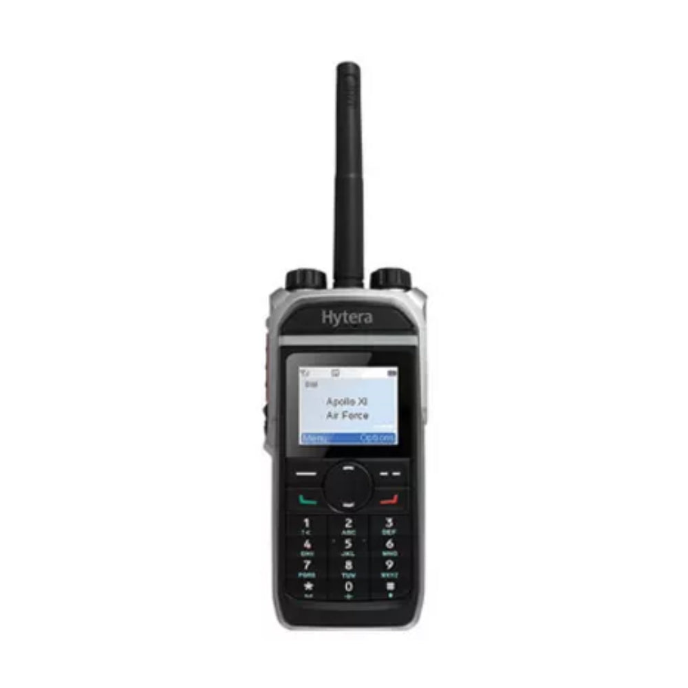 Radio Portable Hytera VHF Digital Analogico Frecuencia 136 a 174MHz 1024 Canales 64 Zonas Potencia 5W IP67 Bateria 1500mAh Pantalla a Color PD686G-V1