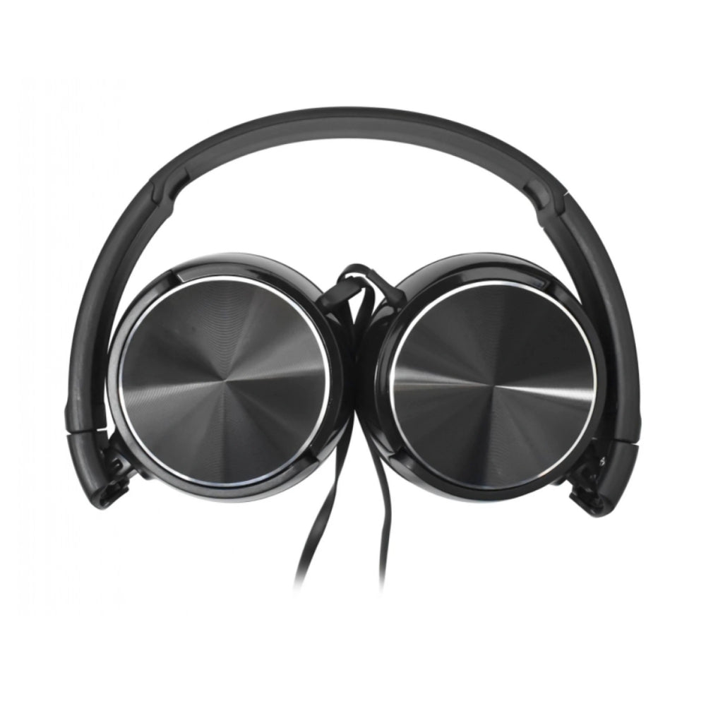 Audifonos Havit Estereo Plegable Conexion Jack 3.5mm Frecuencia 20Hz a 20KHz color Negro HV-H2178d-BLACK