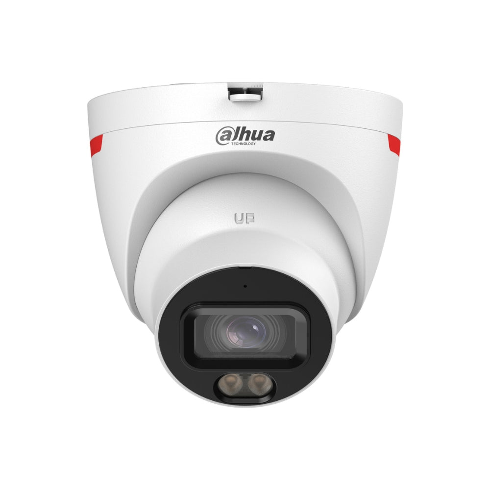 Camara Dahua IP Domo 4MP Wizcolor Metal/Plastico IR 30 metros Micro SD 256GB SMD Plus IP67 IPC-HDW2449TP-S-LED-28-PR