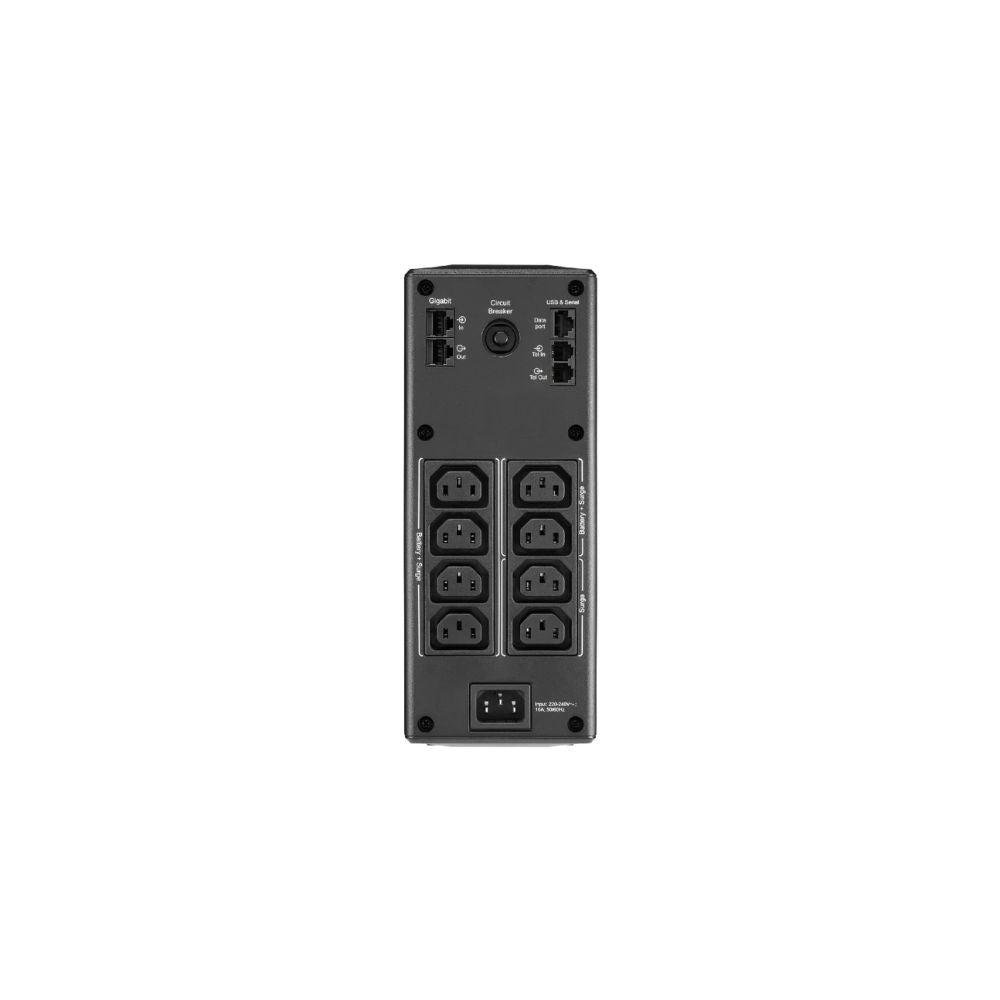 UPS APC Interactivo de 1300VA 780W 230V AVR Salidas 8xIEC C13 Pantalla LCD BR1300MI