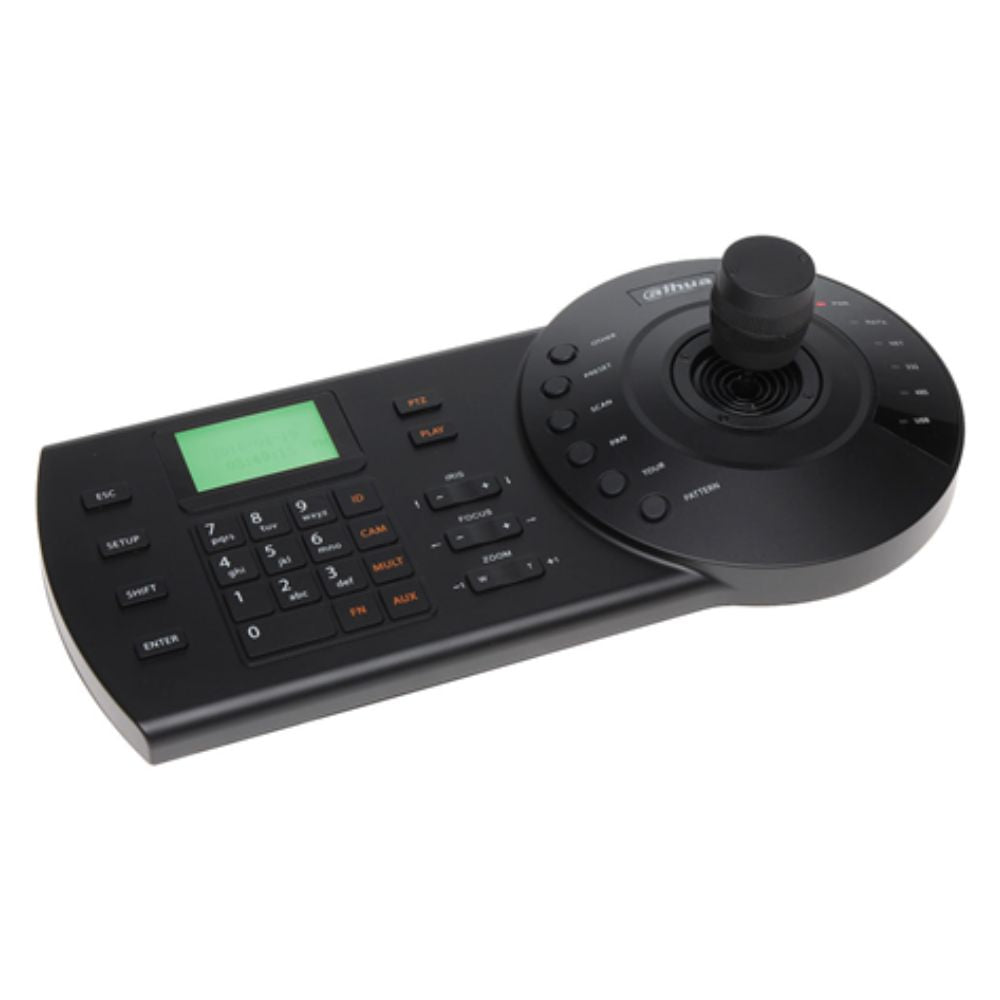 Joystick Dahua para PTZ y DVR Conexion RS-485 RS-422 RS-232 RJ45 Auto Scan Compatible con Plataforma SmartPSS o DSS por USB SO Linux DHI-NKB1000-E