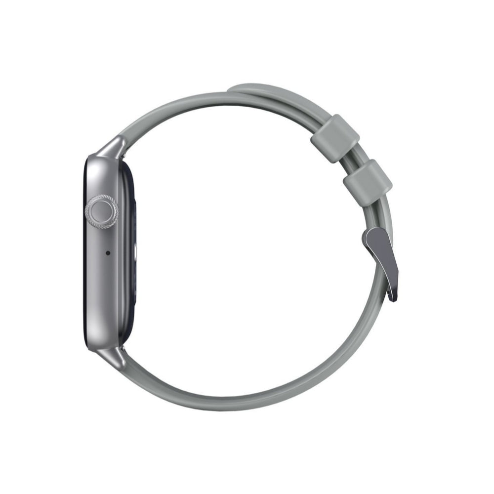 Reloj Havit Smartwatch con Asistente de Voz y Llamadas Monitoreo de Salud Sensor de Temperatura Resistente al Agua IP67 color Gris M9034-GR
