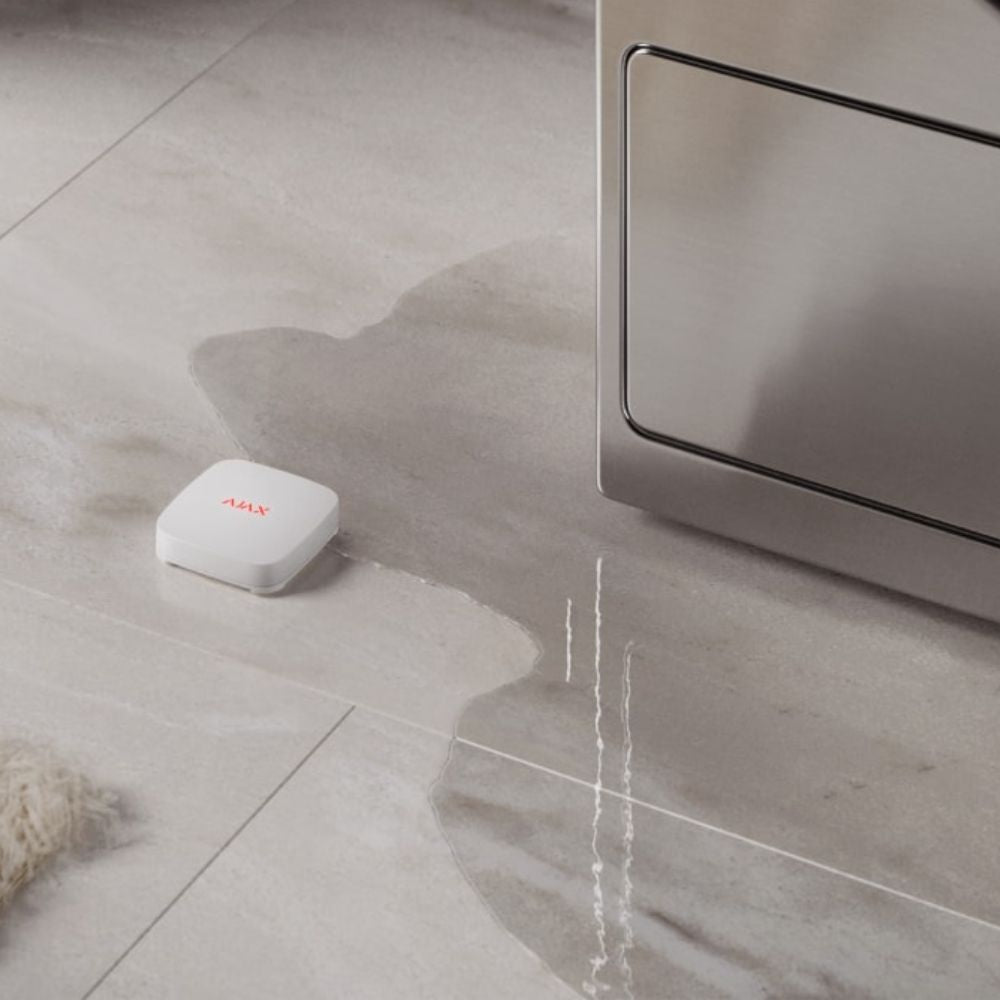 Sensor Inalambrico Ajax para detectar fuga de agua uso interior LEAKSPROTECT