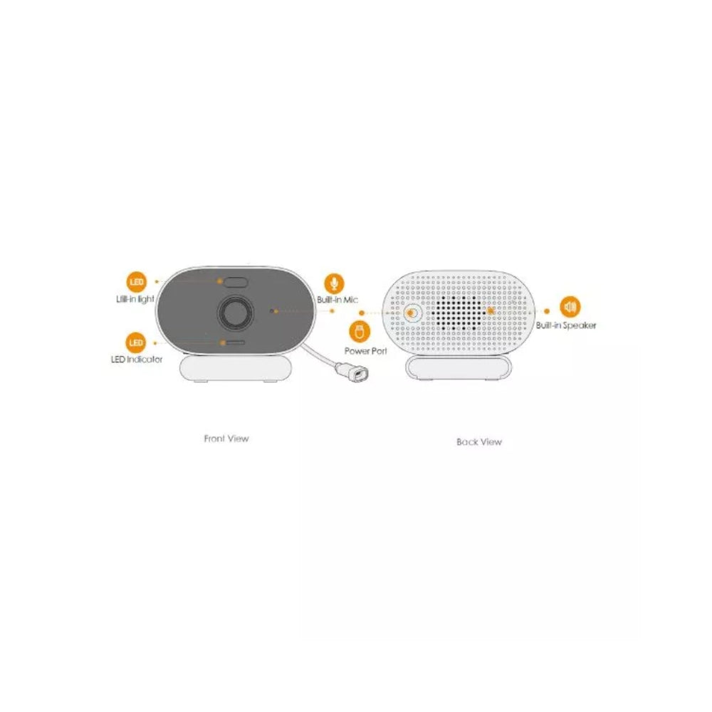 Camara Imou IP WiFi Versa 2MP Full Color Audio 2 Vias Sirena Integrada Micro SD hasta 256GB IP65 Sirena Integrada Lente 2.8mm IPC-C22FN-C-IMOU