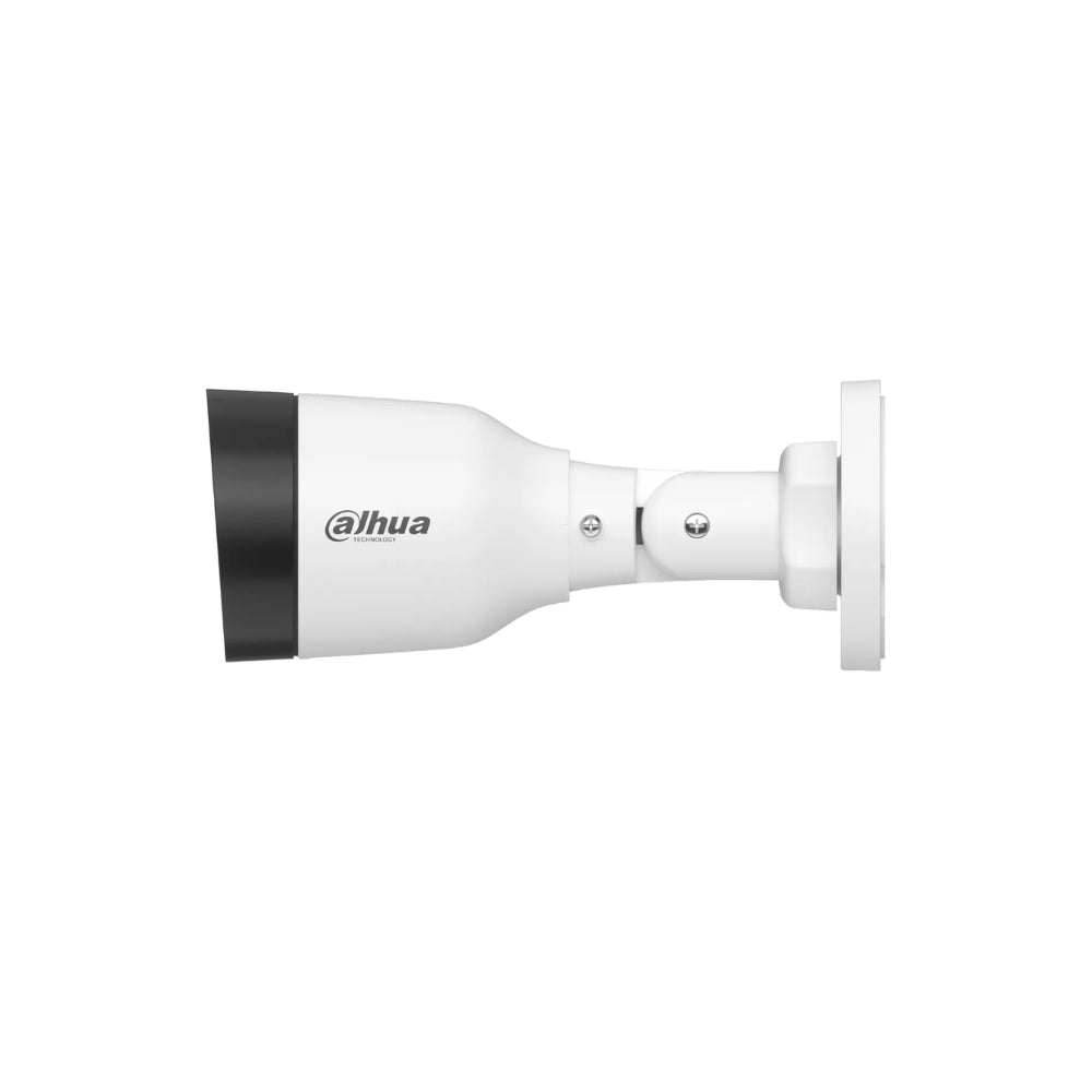 Camara Dahua IP Bala 4MP con Audio Lente 2.8mm Detecta Personas IR 30 metros 1xRJ45 PoE IP67 IPC-HFW1431S1P-A-0280B-S6