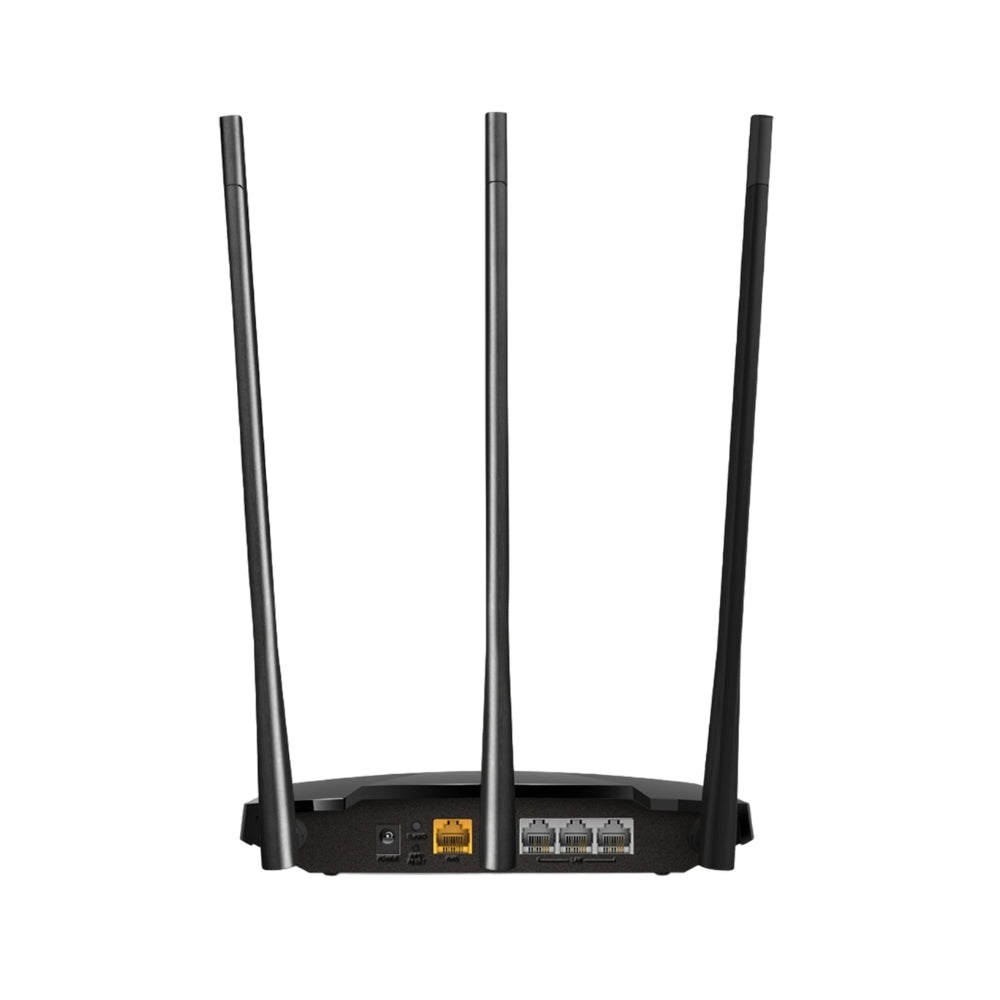 Router Mercusys Inalambrico Rompe Muro 300Mbps 1WAN 3LAN 10/100Mbps 3 Antenas Fijas 7dBi Boton Turbo MW330HP
