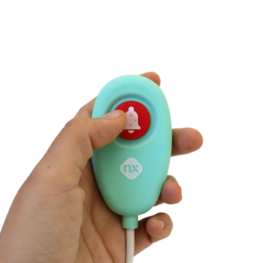 Pulsador de Cama Ibernex con Boton de Alarma Grande y Cancelacion NX8809/C