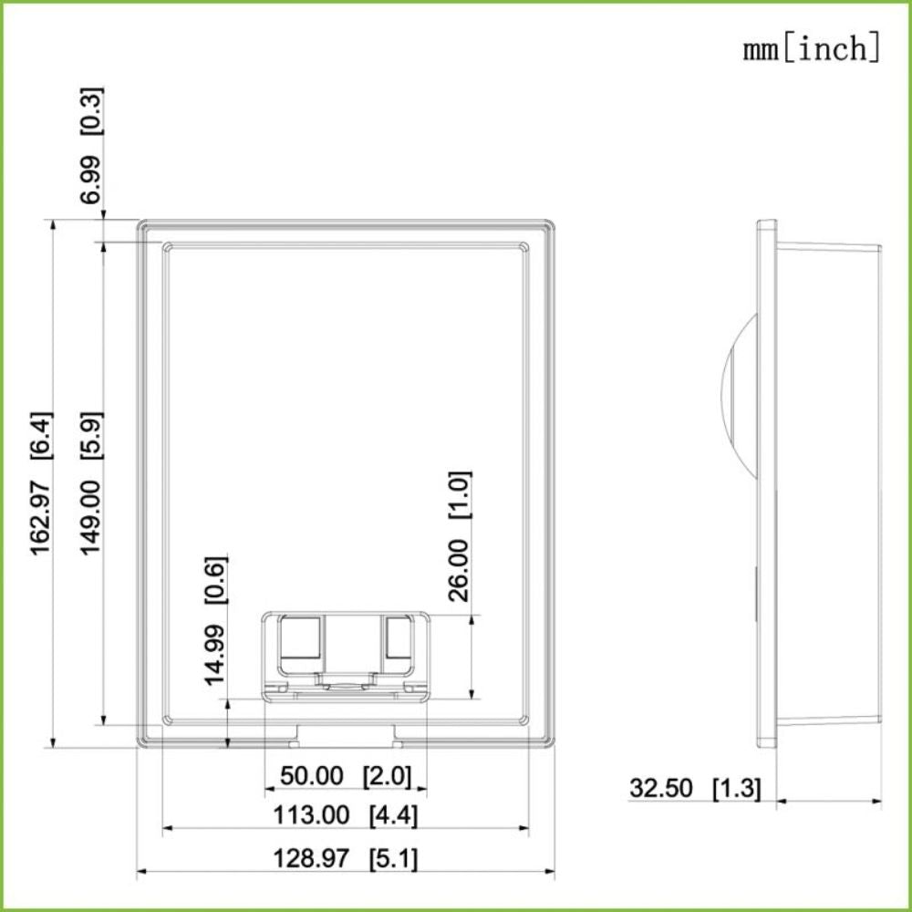 Frente de Calle Dahua 2MP PoE Funcion Intercomunicador Soporte 2 Chapas Panel Frontal de Aluminio Puerto 1xRS-485 IK07 IP65 DHI-VTO2201F-P