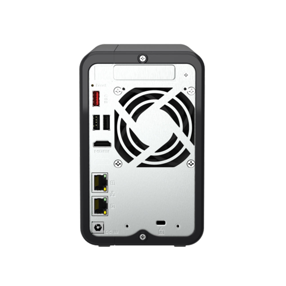 Servidor NAS Qnap de 2 Bahias Procesador Celeron N5095 con 8GB RAM TS-264-8G-US