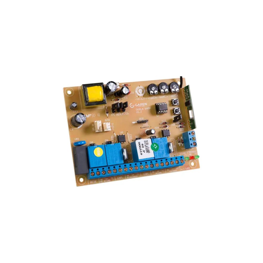 Motor Pivotante Garen Doble Motor 1/3HP Brazo de 0.75M 1 Central 2 Controles Remotos 433MHz F06222-G