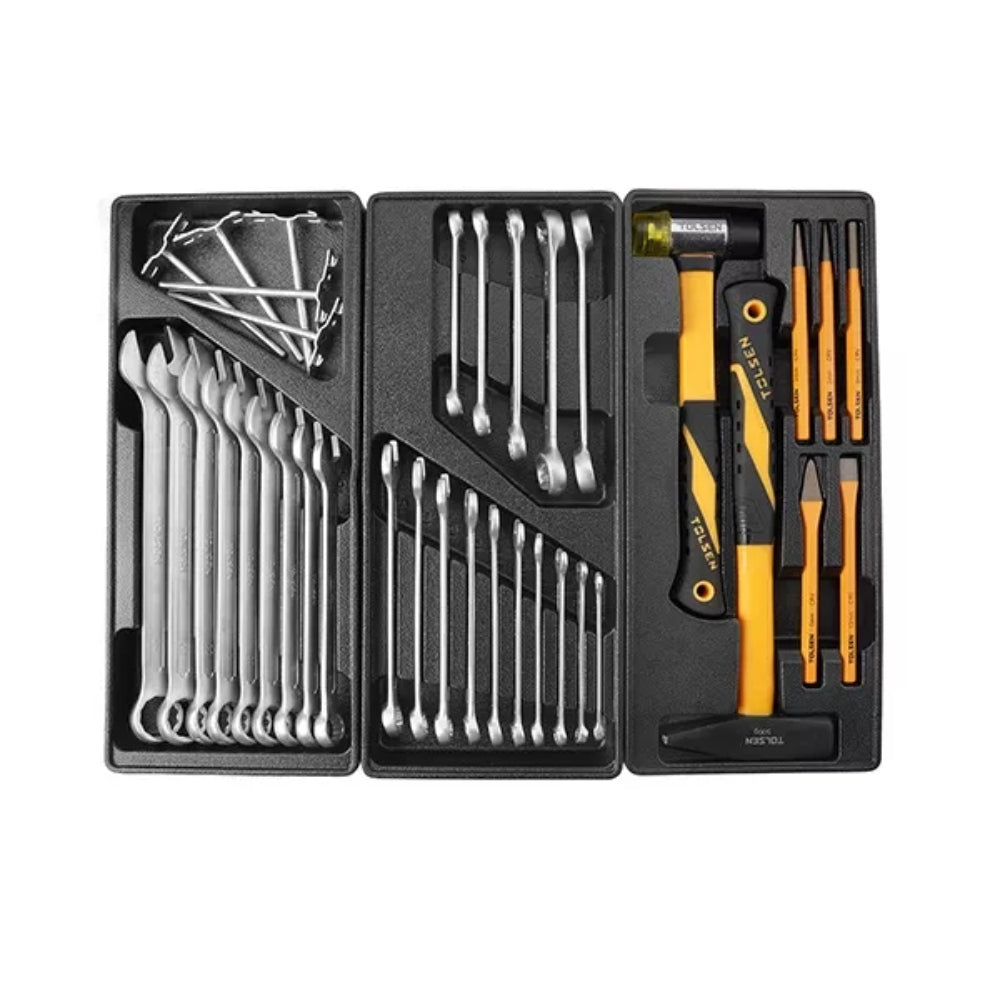 Caja de Herramientas Tolsen Metalica con 179 Pieza 85410
