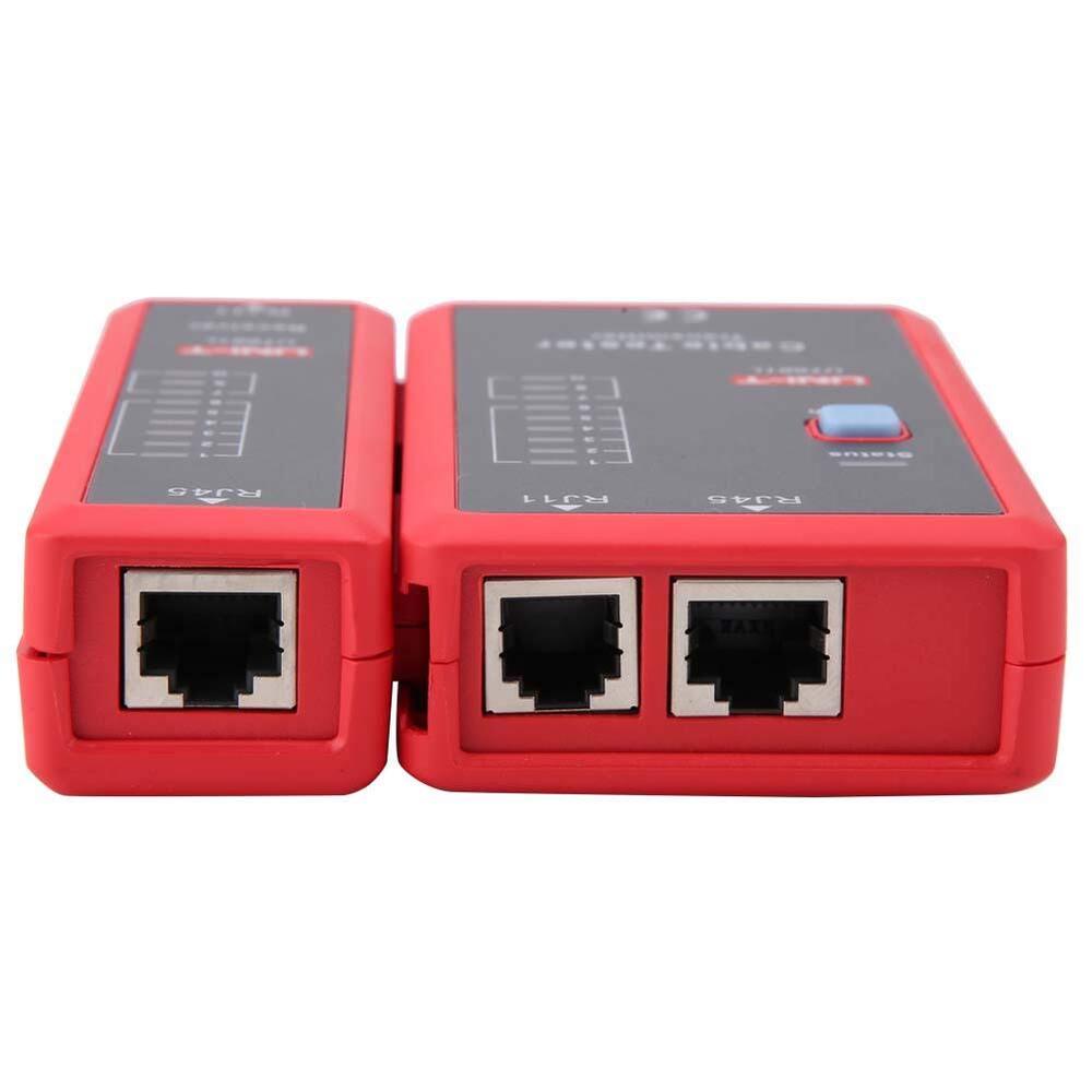 Tester para Cable de Red Uni-t RJ45 y RJ11 Detecta Rotura de Circuito Circuito Abierto y Cruzado UT681L