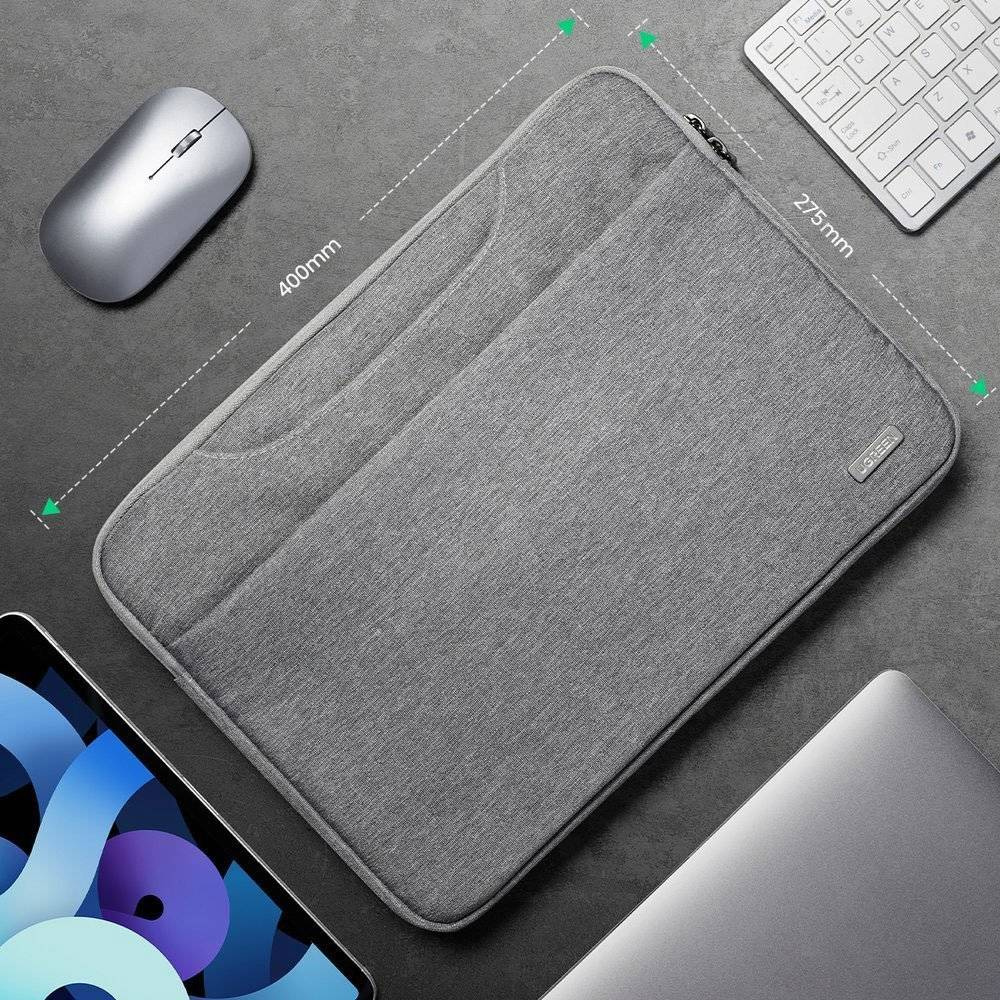 Funda Ugreen para Portatil hasta 15.6" Material Impermeable con Varios Bolsillos color Gris 30325