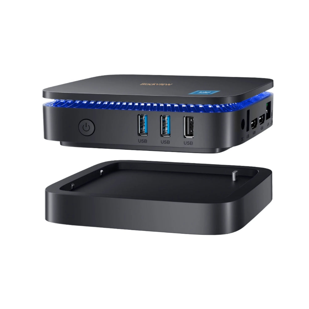 Mini PC Blackview CPU Intel Jasper Lake N95 RAM 16GB Disco 512GB Windows 11 Pro WiFi Bluetooth MP60