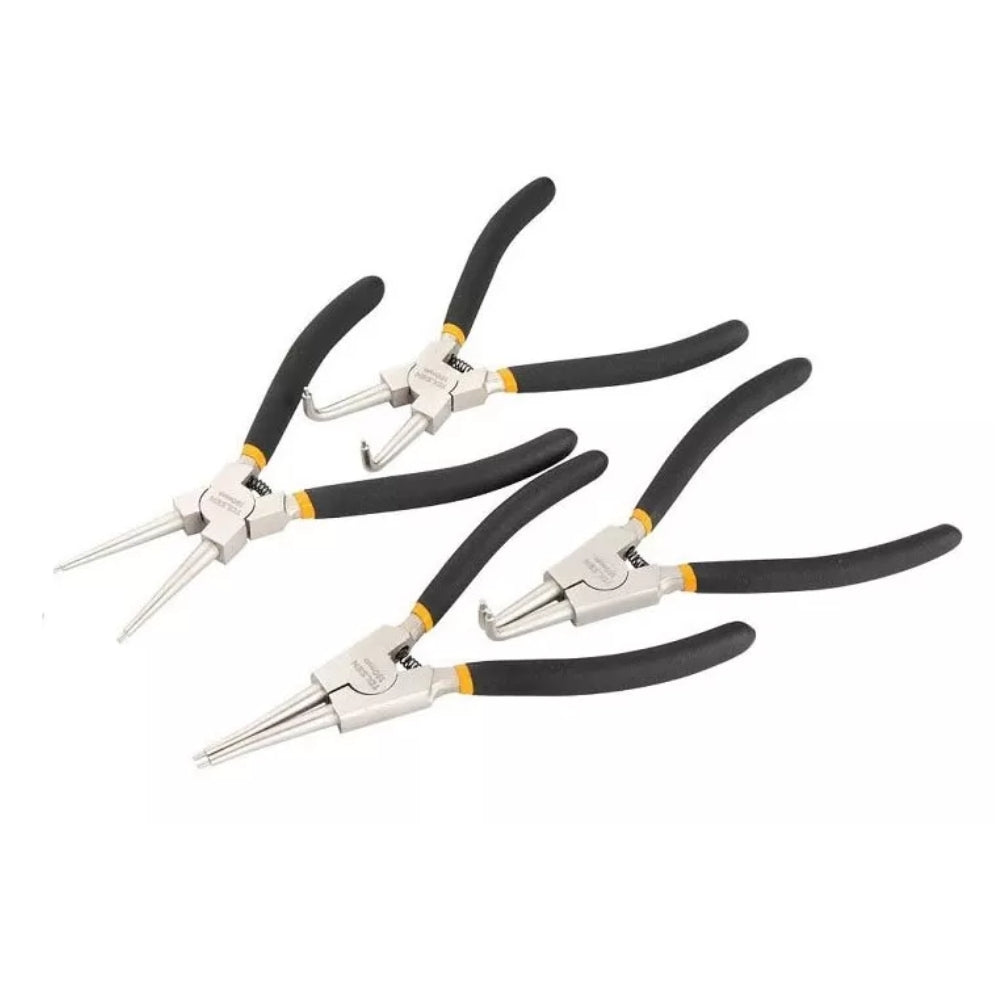 Set de 4 Alicates de Pinza Tolsen de 7" Material de Acero al Carbono 10097